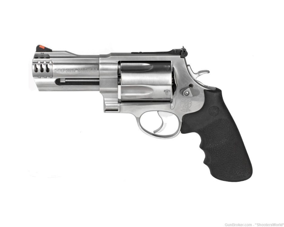 Smith & Wesson 500 Revolver .500 S&W Mag 4in 5rd Stainless - 163504-img-1