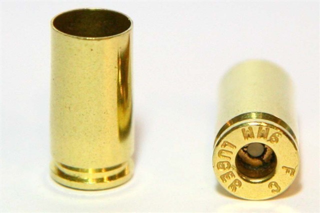 9mm Luger Brass Casings    POLISHED PROCESSED Ready to Load  500ct-img-0