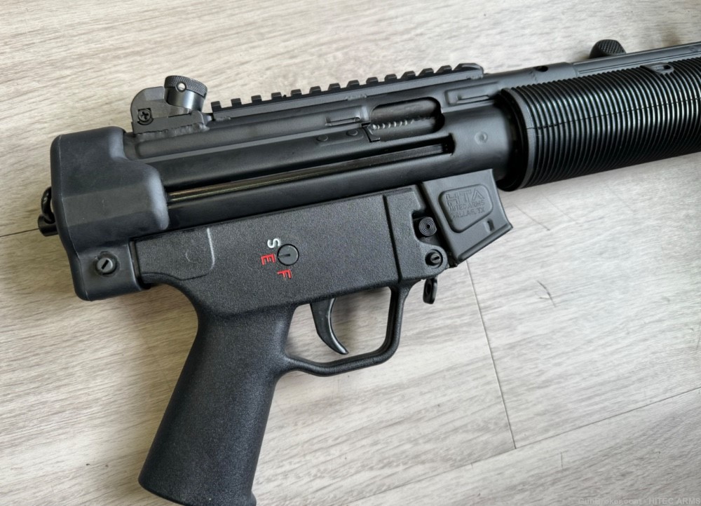 HTA/HITEC HP5SD pistol 9mm, welded Pic Rail and HTA 12” Suppressor MP5SD-img-7