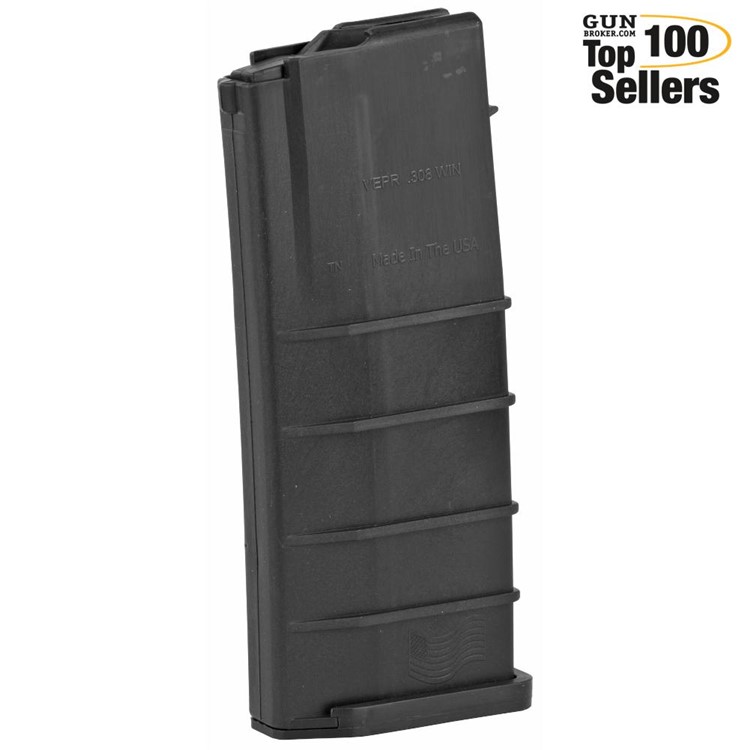 SGM Tactical Vepr Rifle Mag 308 Winchester /762NATO, 25 Rds f/Vepr 308 Blk-img-0