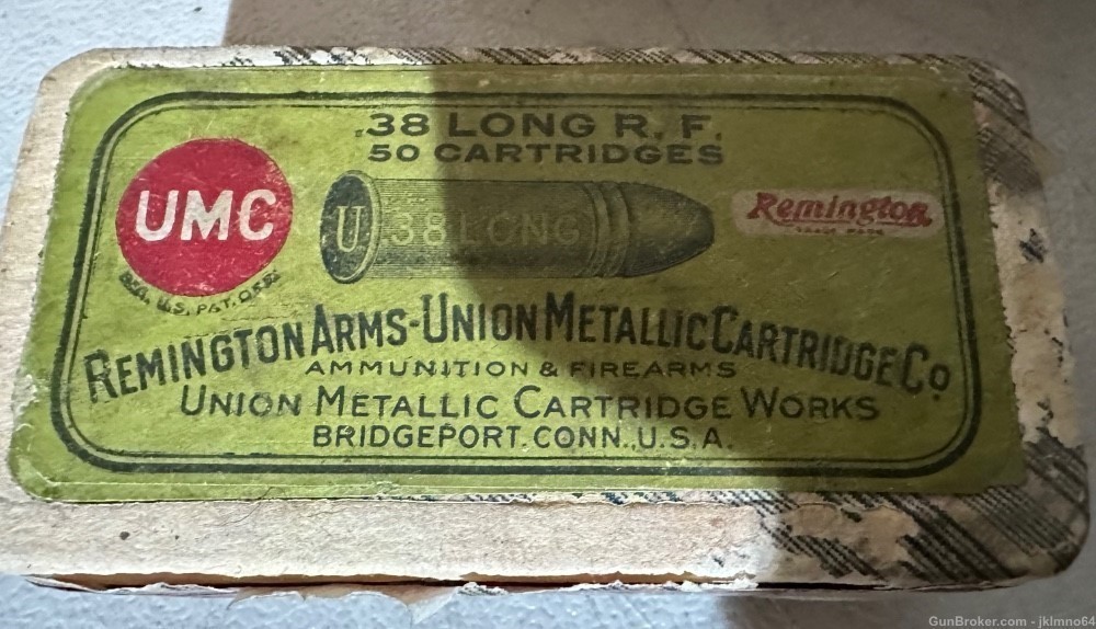 50 rounds of UMC 38 Long Rimfire Rim Fire ammo-img-1