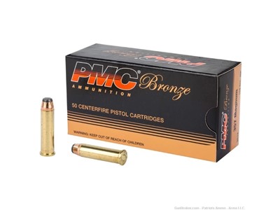 250 ROUNDS (5 BOXES) PMC 357 MAGNUM 158 GRAIN JACKETED SOFT POINT JSP NIB!