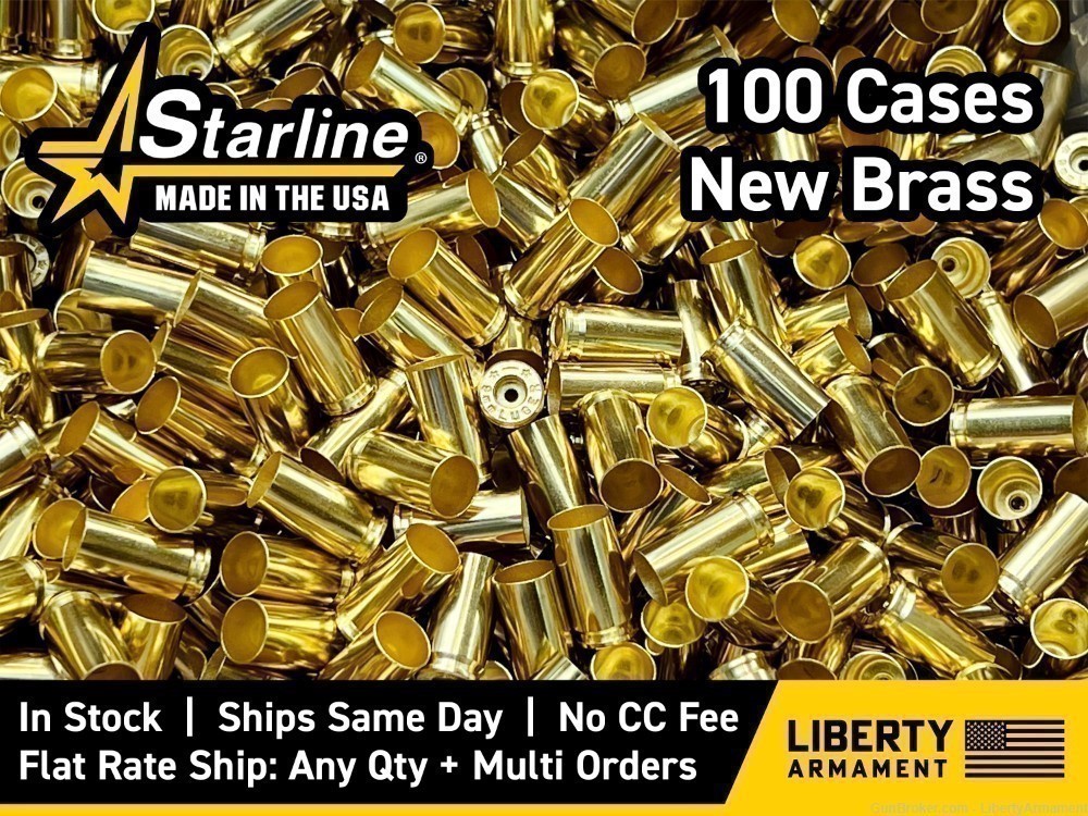 9mm Brass, Starline 9x19 Brass-img-0
