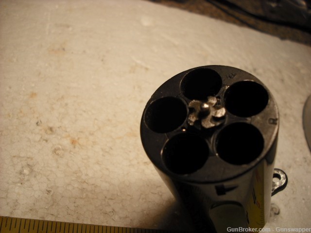 Gun Parts Taurus Judge 5 Round Blued Cylinder Assembly 45/410 Caliber Part-img-3
