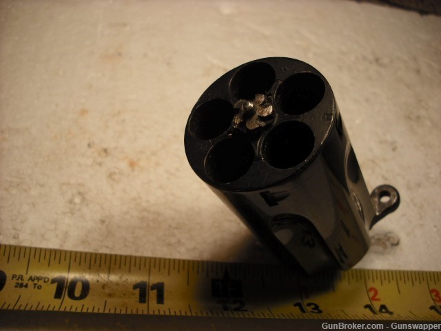 Gun Parts Taurus Judge 5 Round Blued Cylinder Assembly 45/410 Caliber Part-img-2