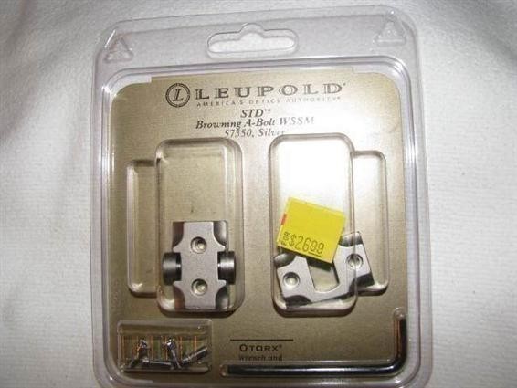 Leupold #57350 Silver 2 Pc  Browning A-Bolt WSSM-img-0