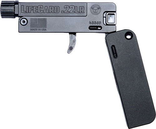 Trailblazer Lifecard .22Lr Single SHOT POLY Threaded BLK-img-0