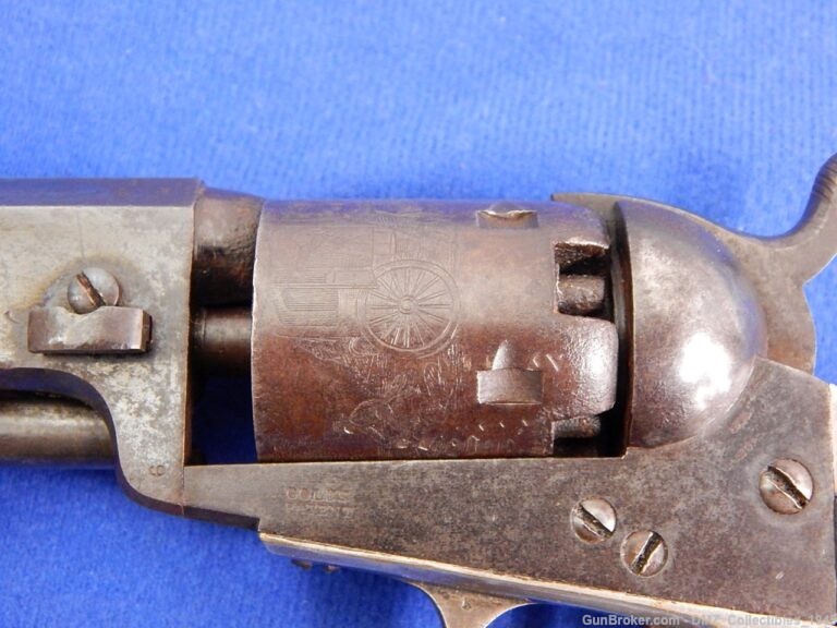 1855 Colt 31 Caliber Pocket Revolver Gun Pistol-img-9