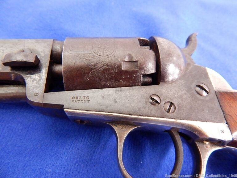 1855 Colt 31 Caliber Pocket Revolver Gun Pistol-img-7
