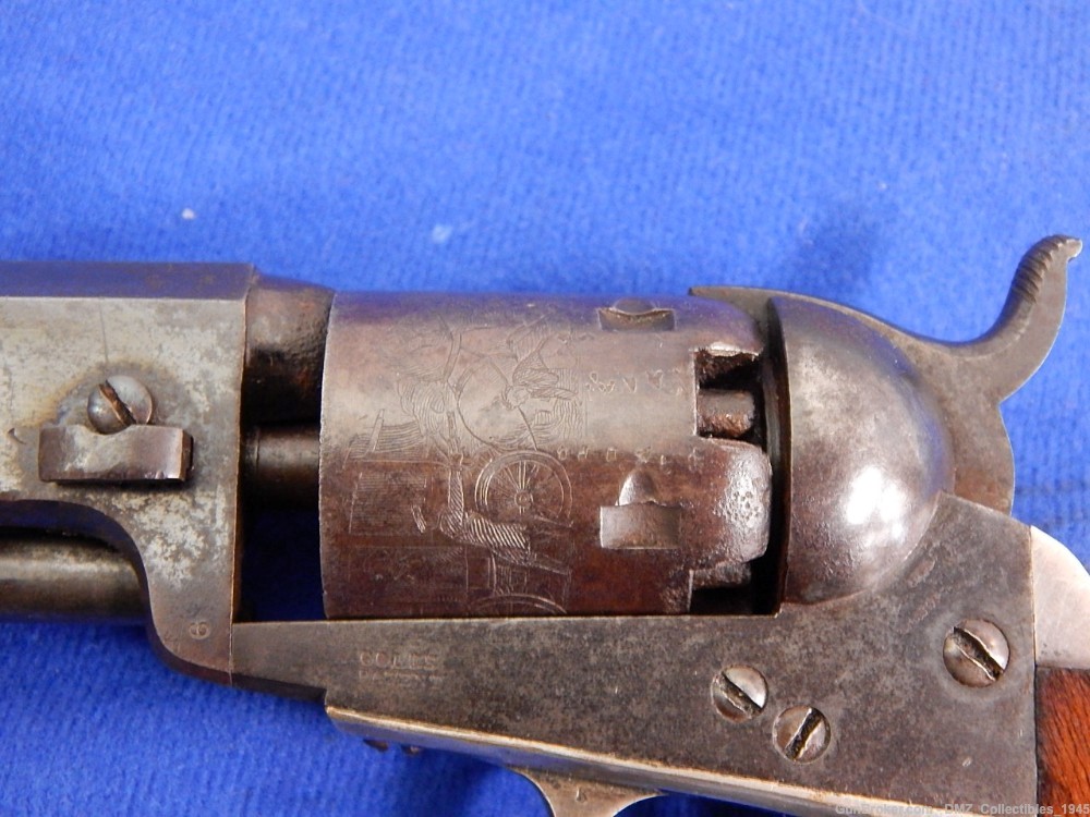 1855 Colt 31 Caliber Pocket Revolver Gun Pistol-img-10