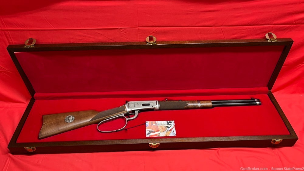 Winchester 94 John Wayne Commemorative 32-40 Win 18.50" Lever Action Rifle-img-12