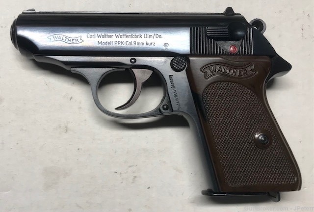 German Walther PPK 9mmK (.380acp) Mfg. 1965 C&R-img-0