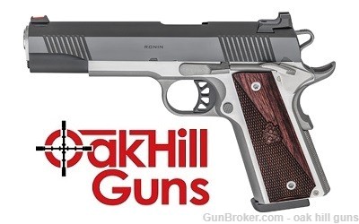 Springfield 1911 Ronin 10mm 5" FO Blue Stainless PX9121L *NEW*-img-0