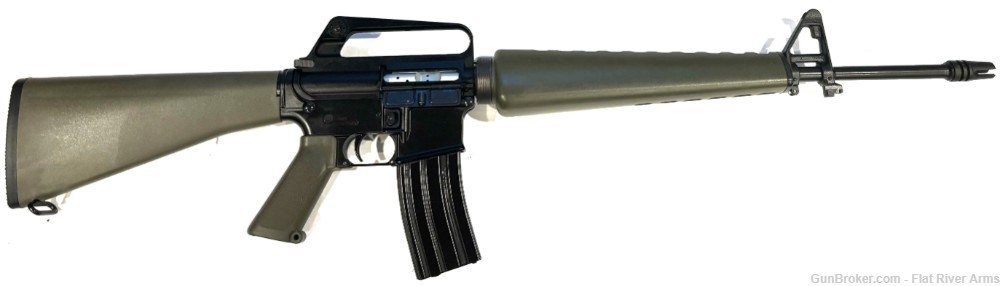 DPMS Retro AR-15 Model 601 5.56 Rifle. GREEN-img-3