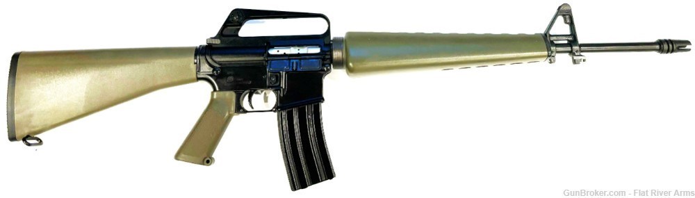 DPMS Retro AR-15 Model 601 5.56 Rifle. GREEN-img-0