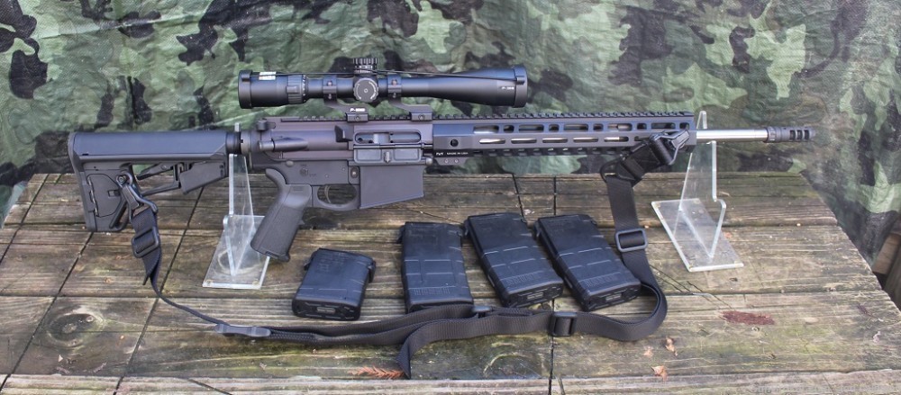 Outstanding Palmetto State Armory PA-10 .308 rifle w/ Nikon Scope ! -img-0