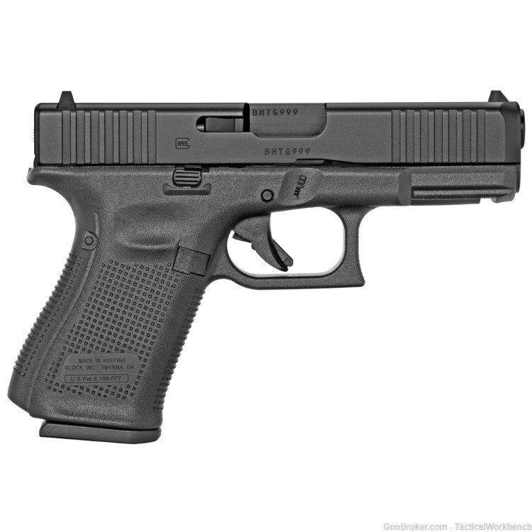 Glock 19 Gen 5, 9mm, 15rd, 3 Mags-img-2