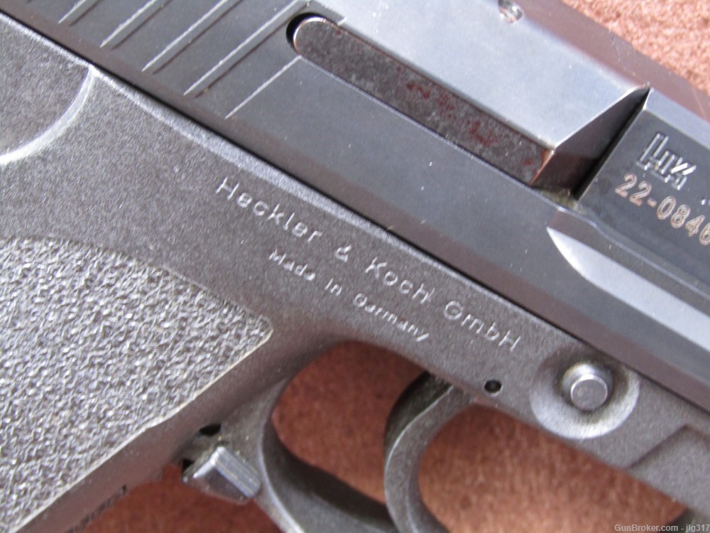 Heckler & Koch H&K USP 40 S&W Semi Pistol Thumb Safety De-Cocker Ambi Mag R-img-6
