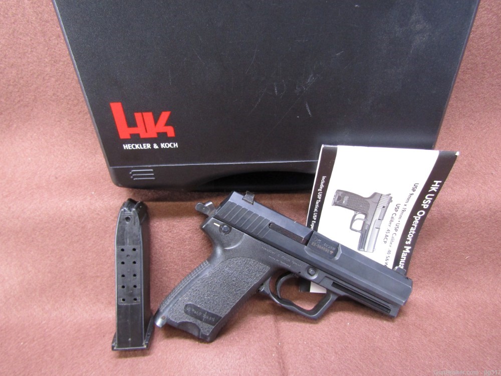 Heckler & Koch H&K USP 40 S&W Semi Pistol Thumb Safety De-Cocker Ambi Mag R-img-0