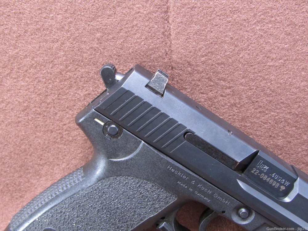 Heckler & Koch H&K USP 40 S&W Semi Pistol Thumb Safety De-Cocker Ambi Mag R-img-3