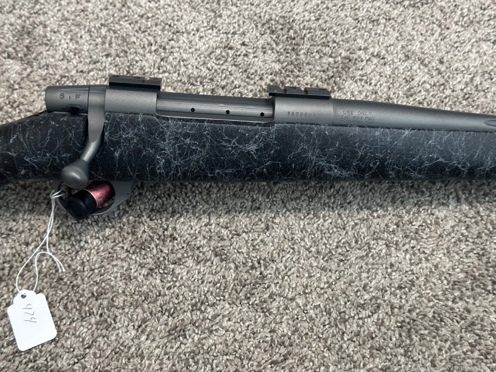 Weatherby Vanguard S2 backcountry 240 Wby Mag like new fluted lightweight -img-2