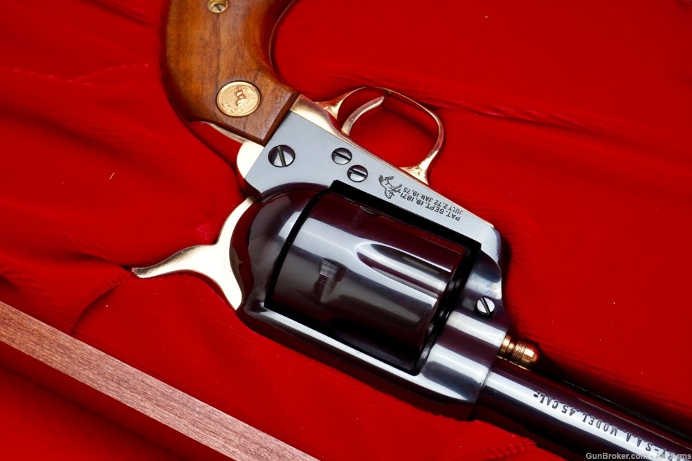 1961 Colt SAA Second Gen 7.5" .45 Colt *125TH ANNIVERSARY CONSECUTIVE SET*-img-5