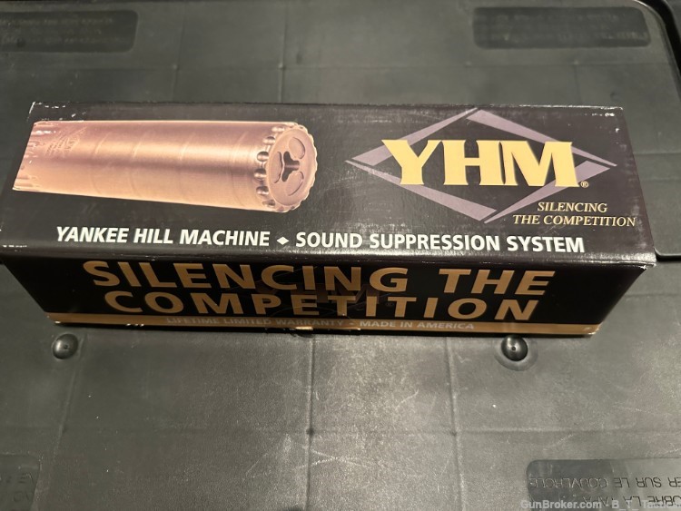 YHM Yankee Hill Machine Co. Suppressor Turbo 5.56mm .223  1/2" 28 mount-img-2