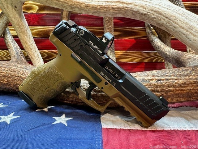 H&K VP9 FDE 9mm Semi Auto Pistol with Vortex Venom-img-1