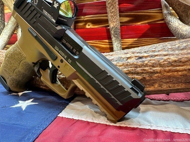 H&K VP9 FDE 9mm Semi Auto Pistol with Vortex Venom-img-4