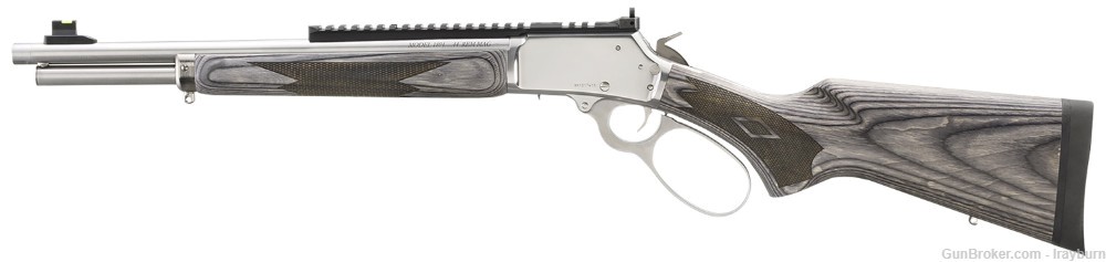 MARLIN 1894 SBL 44MAGNUM 16.1'' STAINLESS WITH GRAY LAMINATED FURNITURE-img-1