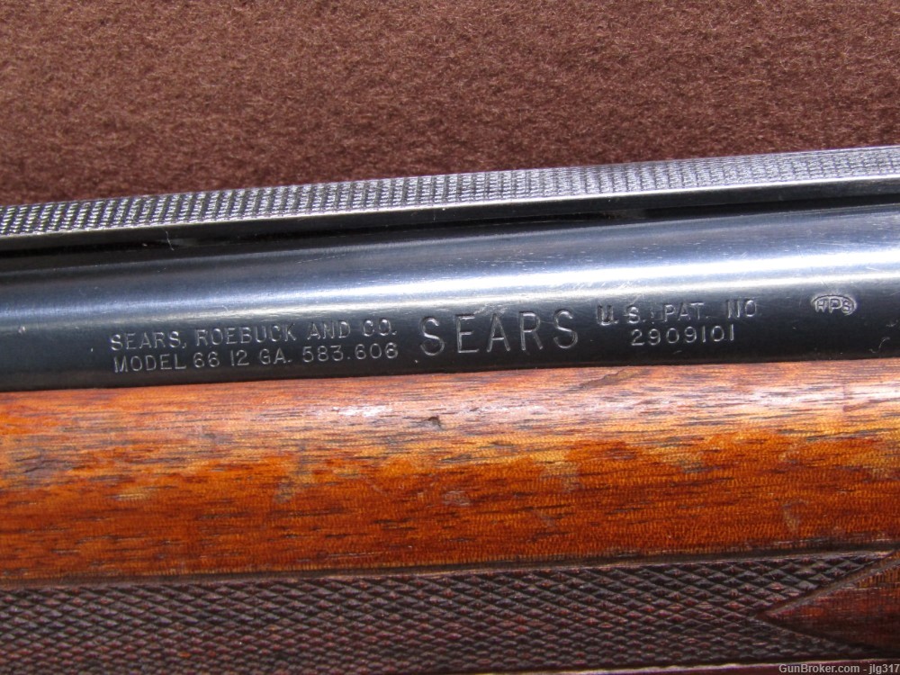 Sears Roebuck & Co 66 12 GA 2 3/4 In Semi Auto Shotgun Adjustable Choke C&R-img-18