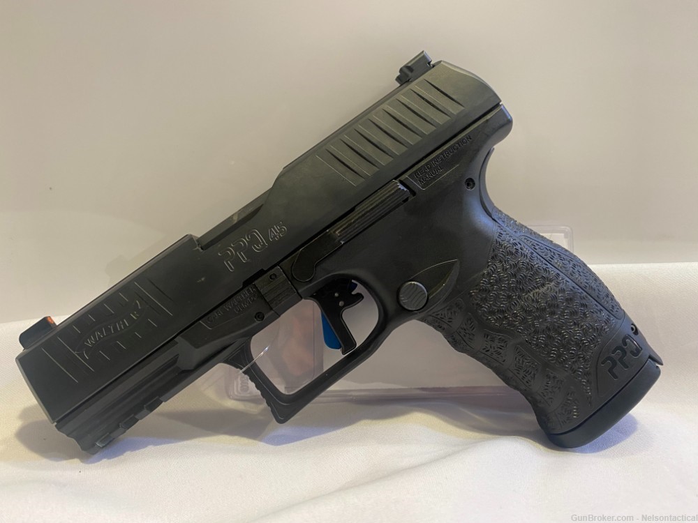 USED - Walther PPQ 45ACP Pistol w/ extras-img-0