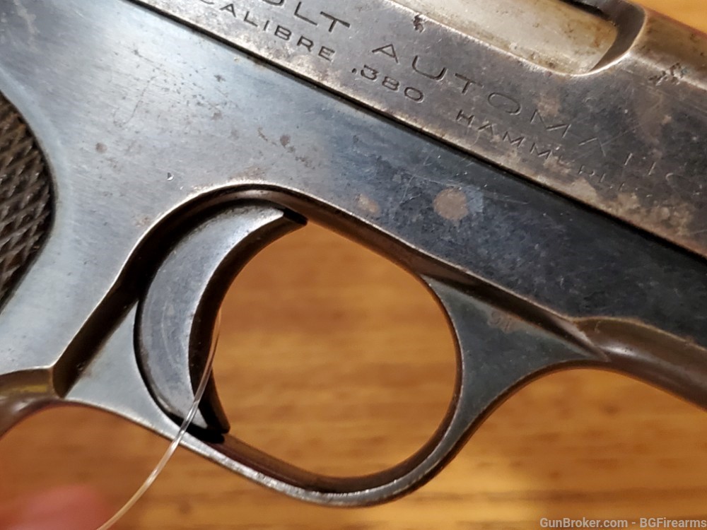 Colt 1908 .380acp Hammerless pistol 1-mag No Box $.01 start-img-4