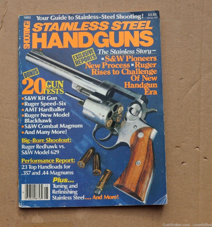 1982 Shooting Times Stainless Steel Handguns Issue, 114 Pages-img-0