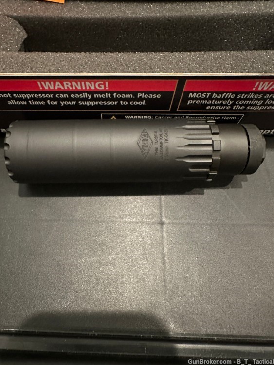 YHM Yankee Hill Machine Co. Suppressor Turbo K Silencer 5.56mm .223 1/2" 28-img-0