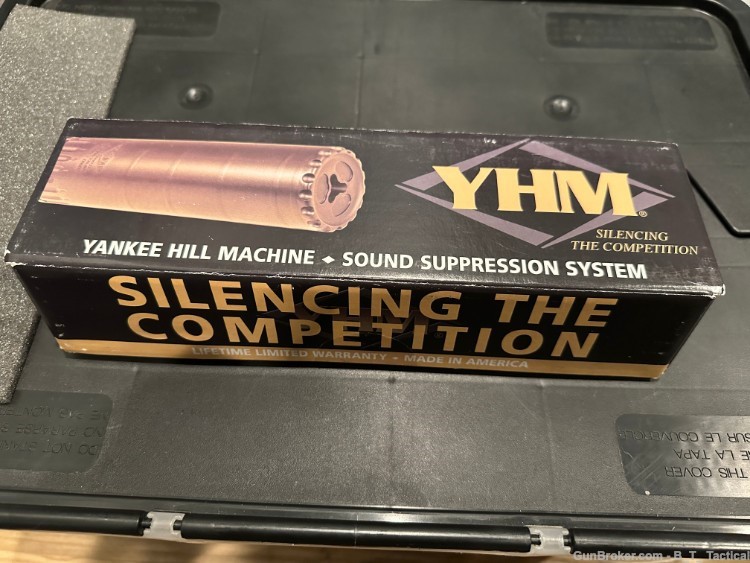 YHM Yankee Hill Machine Co. Suppressor Turbo K Silencer 5.56mm .223 1/2" 28-img-3