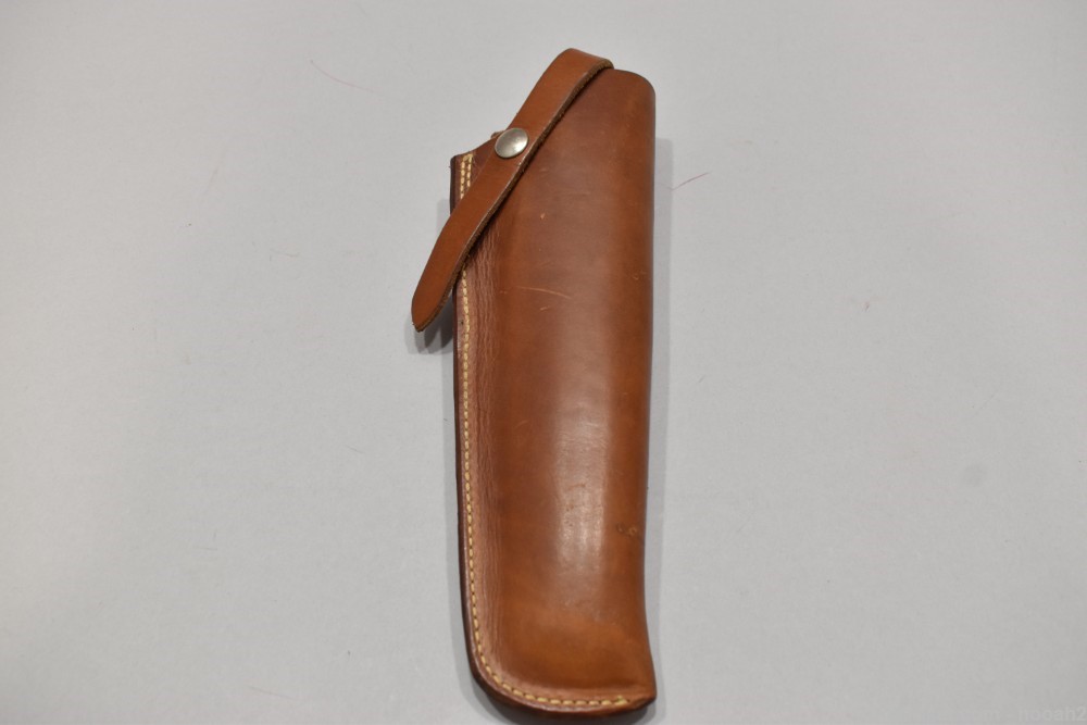 Lawrence Brown Leather Right Handed Holster Colt Single Action 7 ½ in-img-0