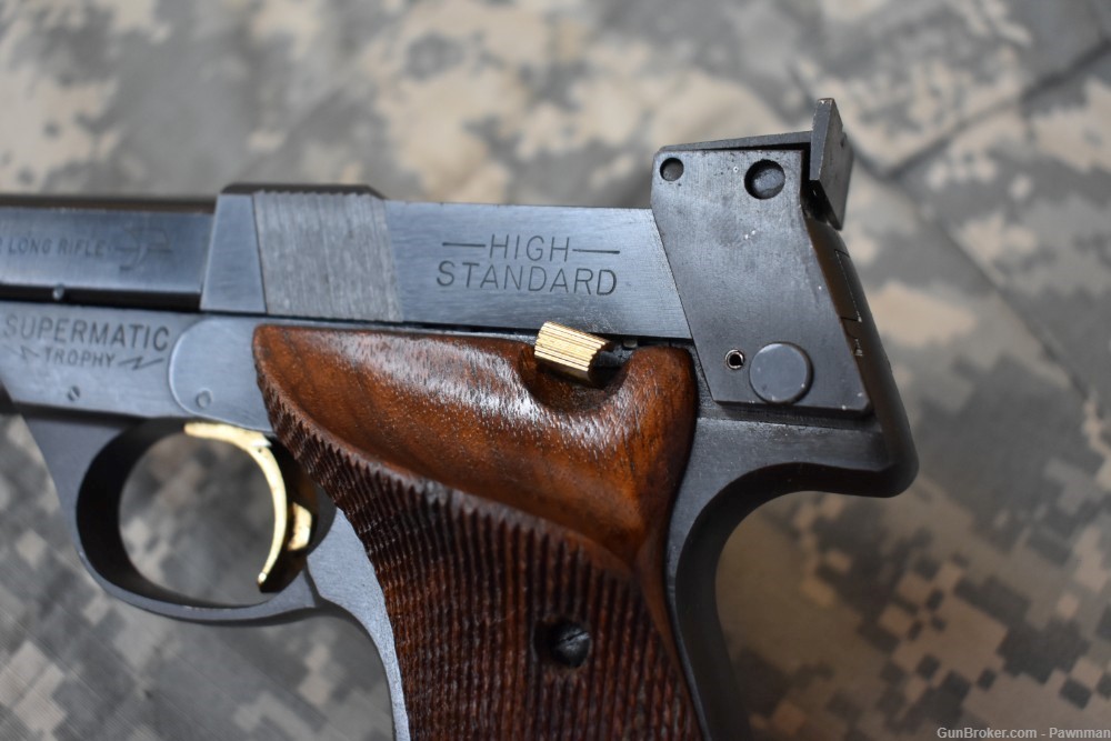 High Standard Supermatic Trophy in 22LR made 1975-76-img-2