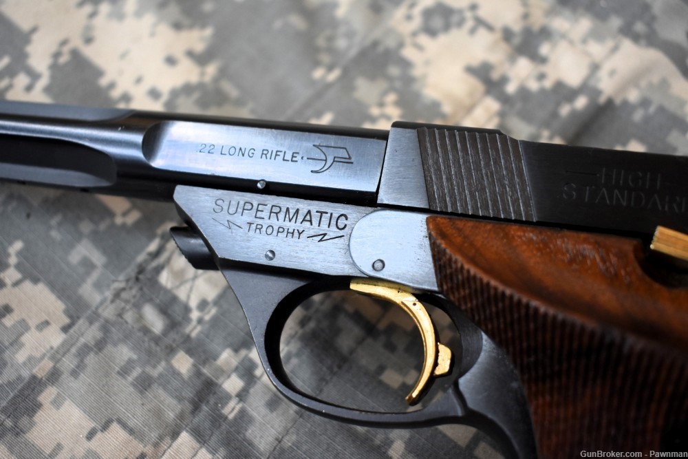 High Standard Supermatic Trophy in 22LR made 1975-76-img-3