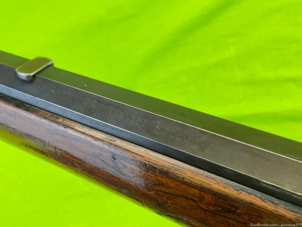 Rare Marlin 1895 Short Rifle 40-65 24 Inch Octagon Half Magazine Lever C&R-img-29