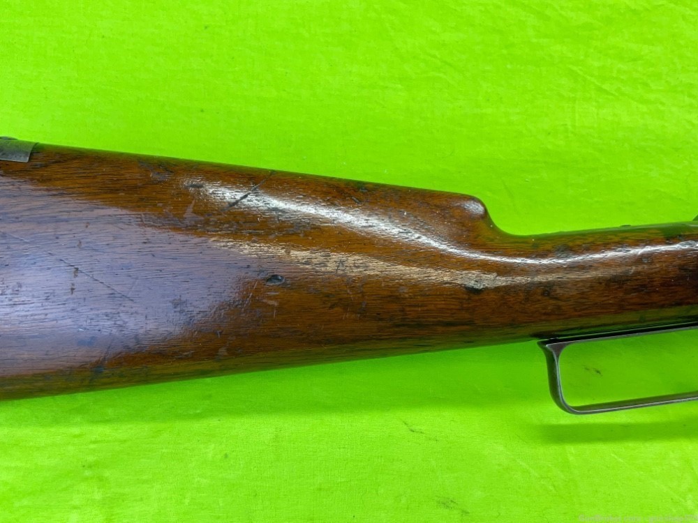 Rare Marlin 1895 Short Rifle 40-65 24 Inch Octagon Half Magazine Lever C&R-img-2