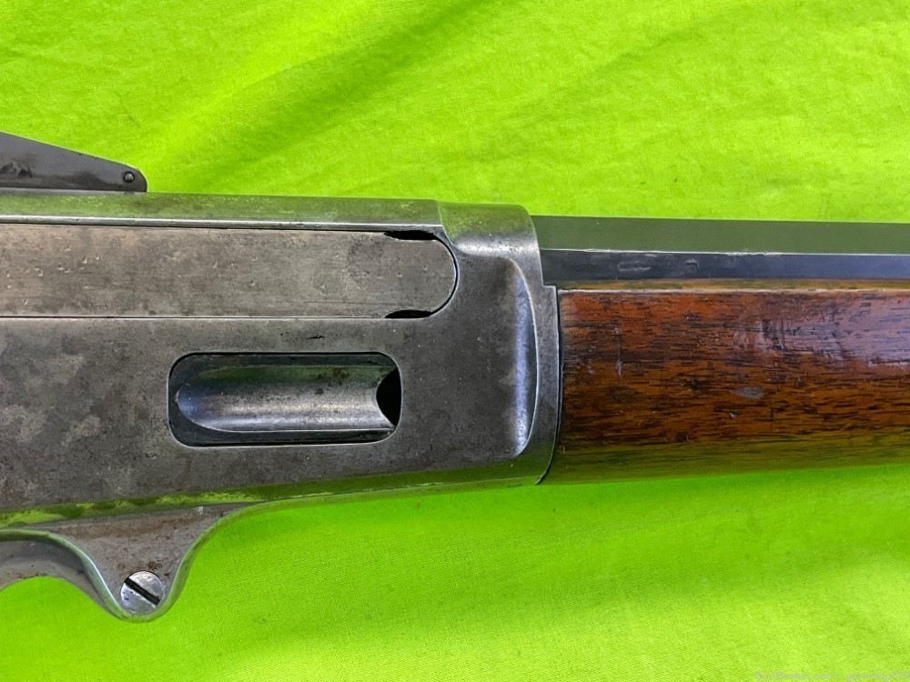 Rare Marlin 1895 Short Rifle 40-65 24 Inch Octagon Half Magazine Lever C&R-img-8