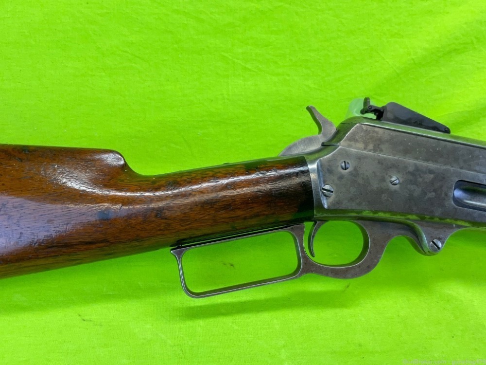 Rare Marlin 1895 Short Rifle 40-65 24 Inch Octagon Half Magazine Lever C&R-img-3