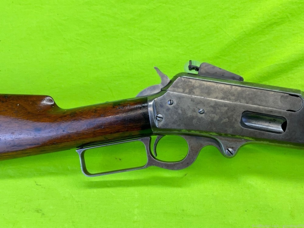 Rare Marlin 1895 Short Rifle 40-65 24 Inch Octagon Half Magazine Lever C&R-img-4