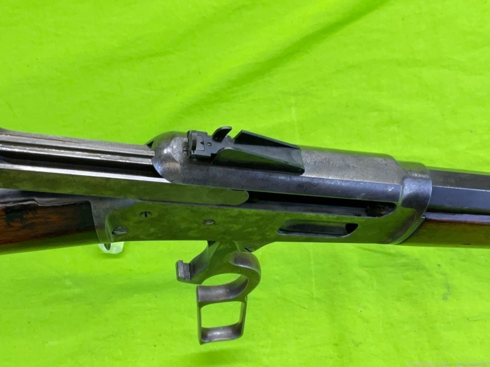 Rare Marlin 1895 Short Rifle 40-65 24 Inch Octagon Half Magazine Lever C&R-img-17