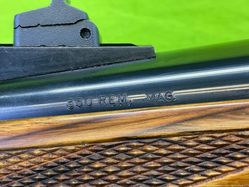 Remington Custom Shop Model Seven 7 350 Rem Magnum MS Mannlicher Laminate-img-32