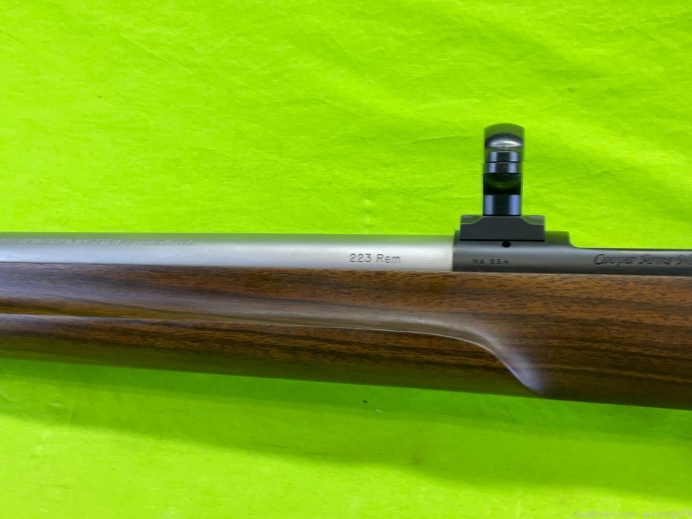Original Cooper Of Montana Model 21 223 Remington Single Shot Bolt Action -img-24
