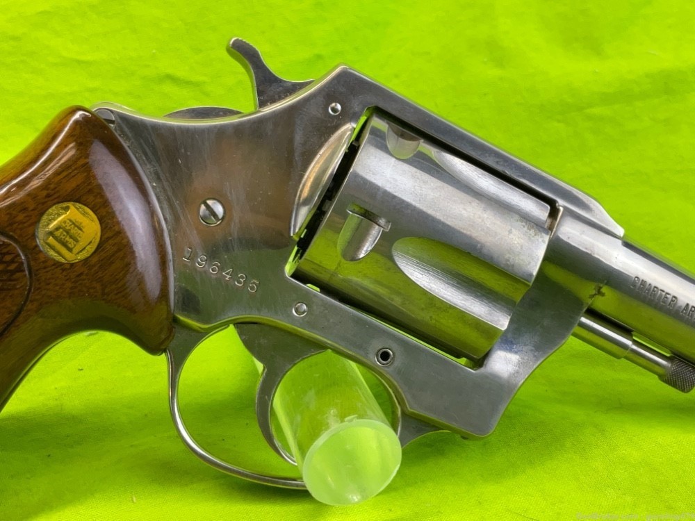 Vintage Original Charter Arms Bulldog 44 Special Stainless SS 3 Inch 5 Shot-img-3