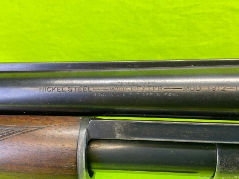 Winchester Model 12 1912 Tournament Trap 30 In Full English 2 3/4 MFG 1917-img-28