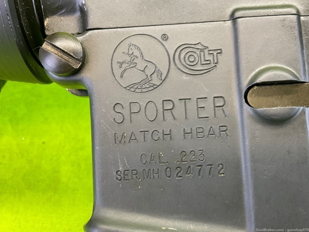 Colt AR15 H-Bar HBAR Sporter Pre Ban MASS MA OK 223 5.56 Nato M4 AR 15 -img-15